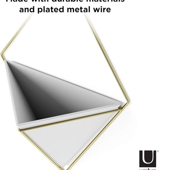 NEW  Hanging Planter Vase Wall Decor, Pot and Container for Succulents - Picture 8 of 9